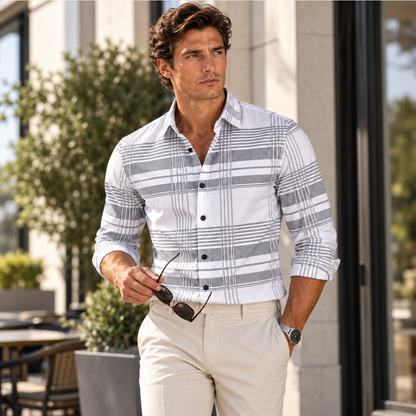 Cawdon Plaid Button-Down