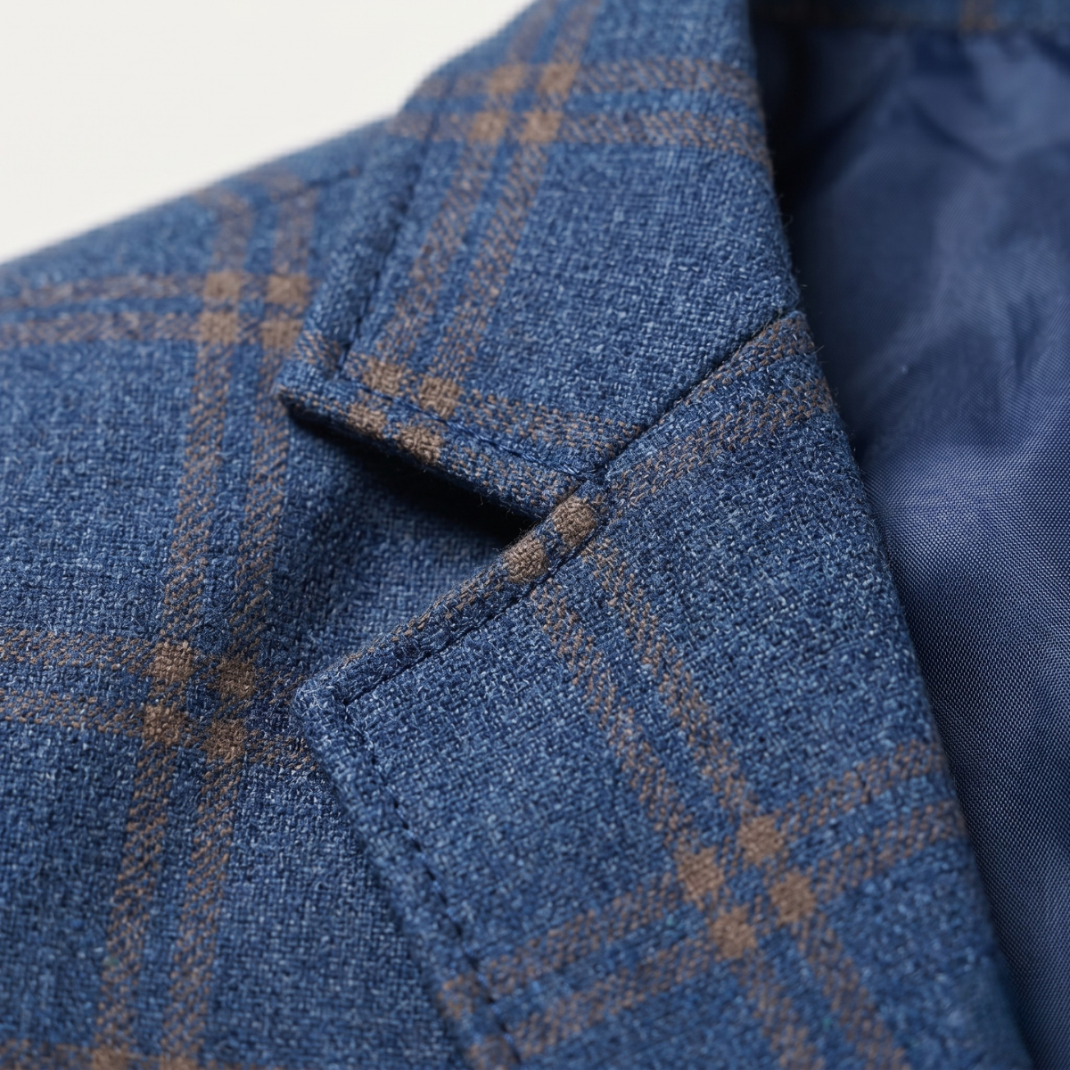 Alderley – Karierter taillierter Blazer