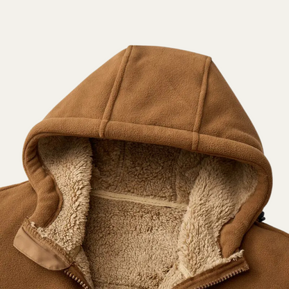 Felton – Giacca con cappuccio foderata in pile