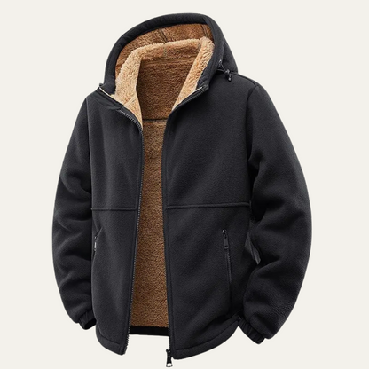 Felton – Giacca con cappuccio foderata in pile