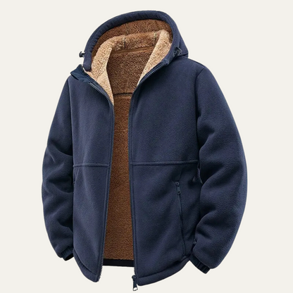 Felton – Giacca con cappuccio foderata in pile
