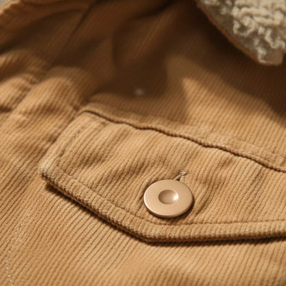 Farrow – Cordjacke mit Sherpa-Futter