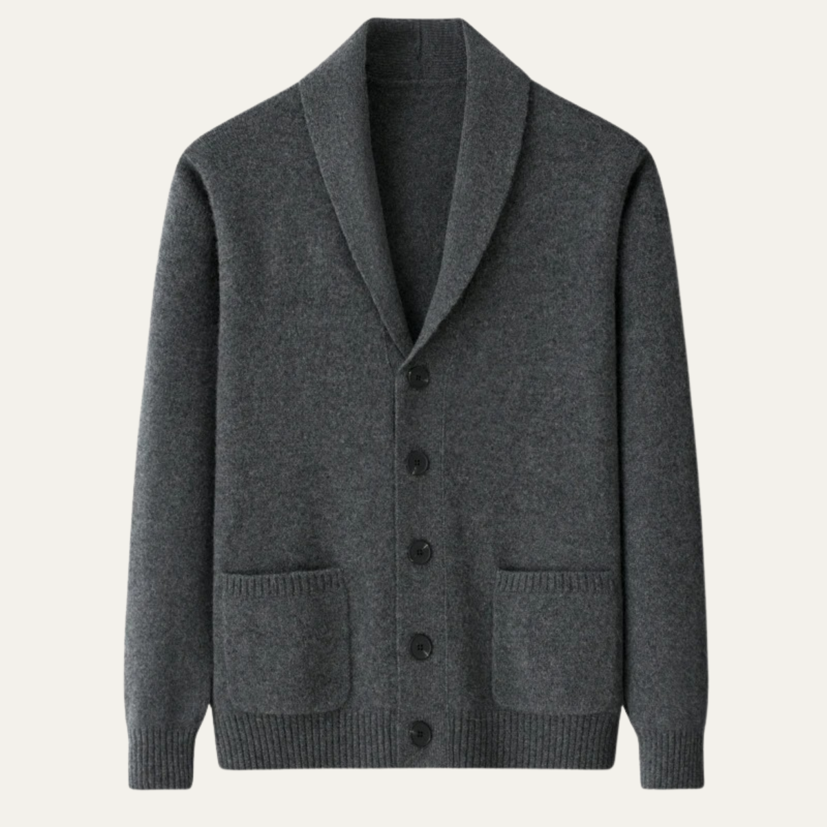 Merrick – Cardigan con collo sciallato