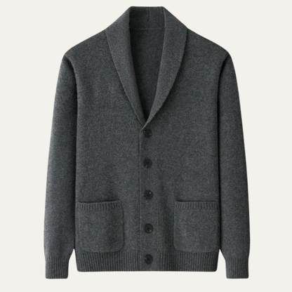 Merrick – Cardigan con collo sciallato