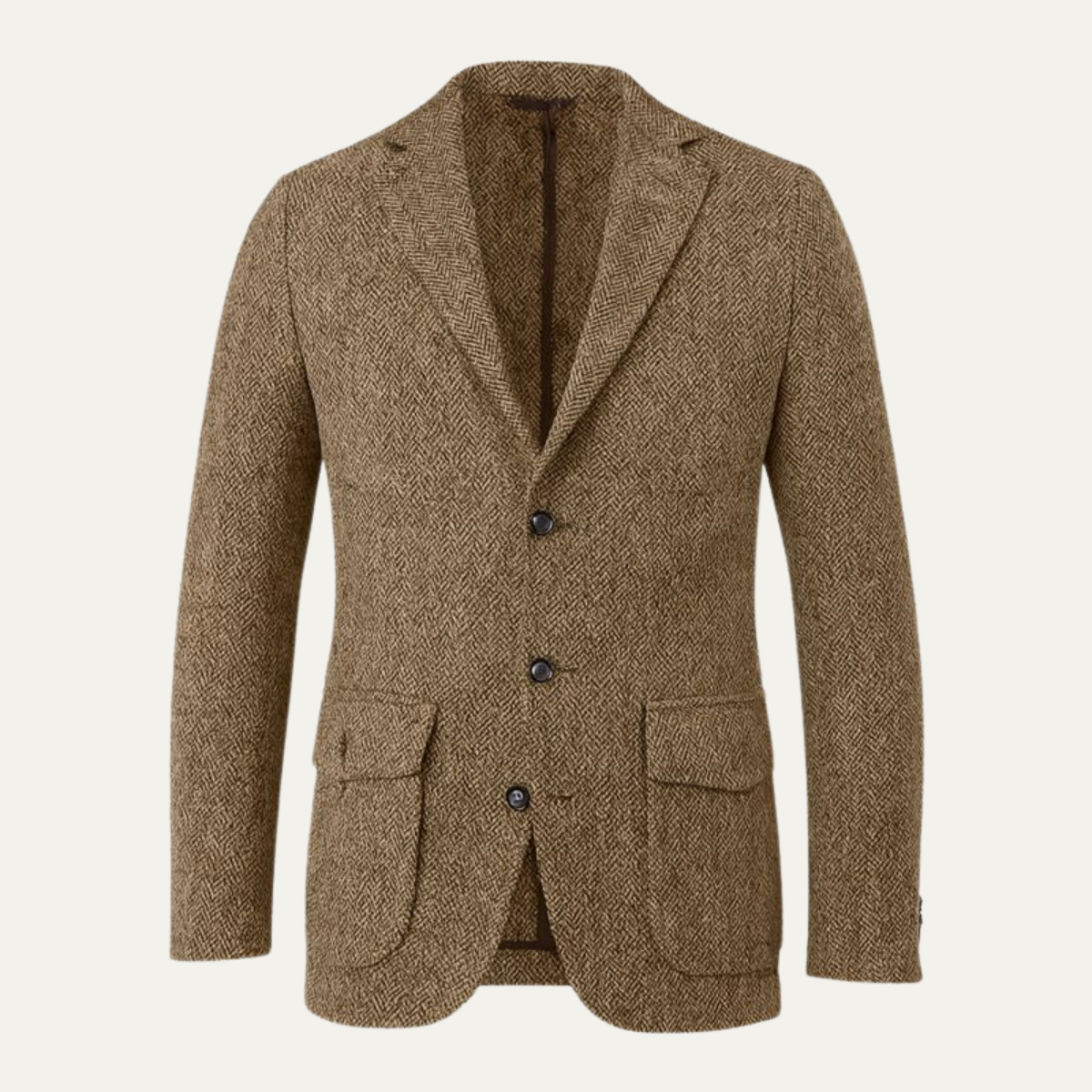 Arden – Tweed-Sakko mit Fischgratmuster