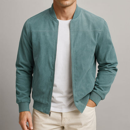 Thorne Suede-Look Zip Jacket