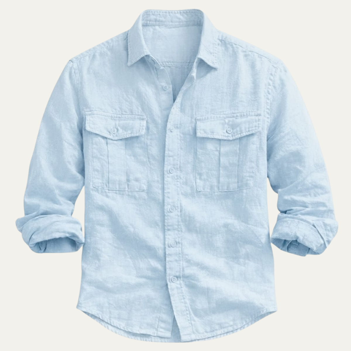 Brenmore White Linen Shirt
