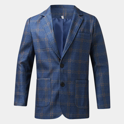 Alderley – Karierter taillierter Blazer
