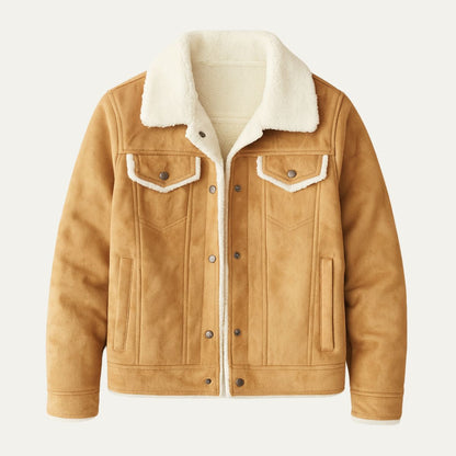 Hartley – Giacca trucker foderata sherpa
