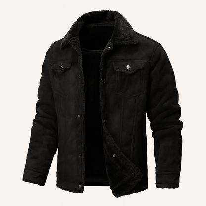 Hartley – Giacca trucker foderata sherpa