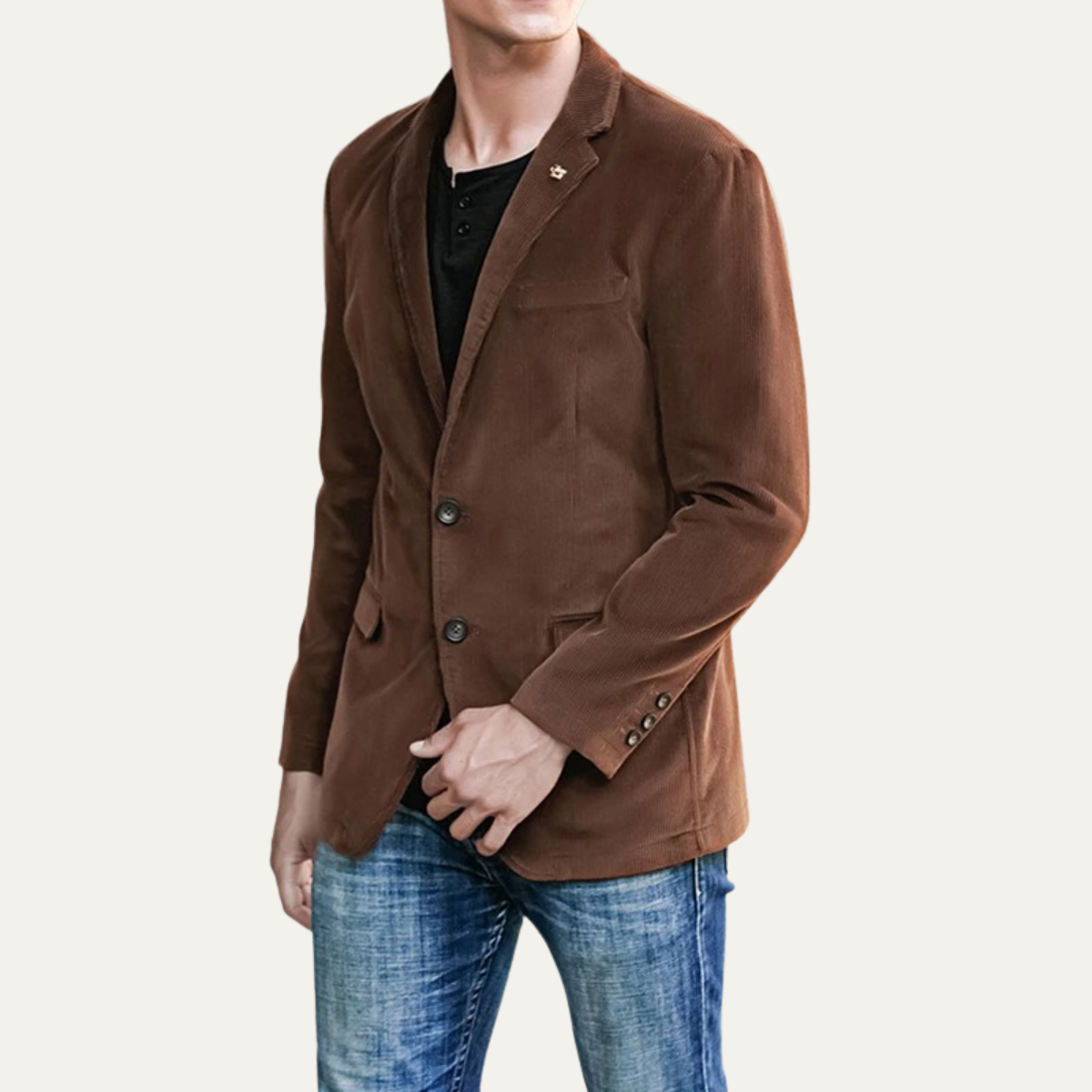 Ashworth – Blazer in velluto a coste