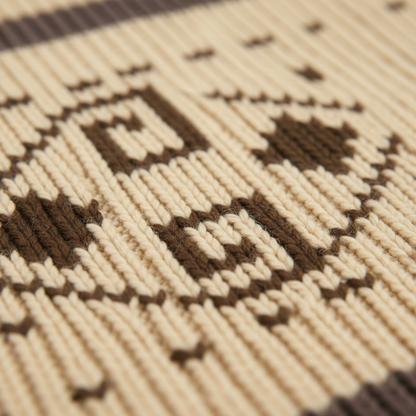 Pemberton – Gemusterter Cardigan mit Schalkragen