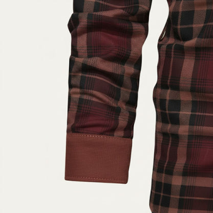 Grafton – Sovracamicia a quadri foderata sherpa
