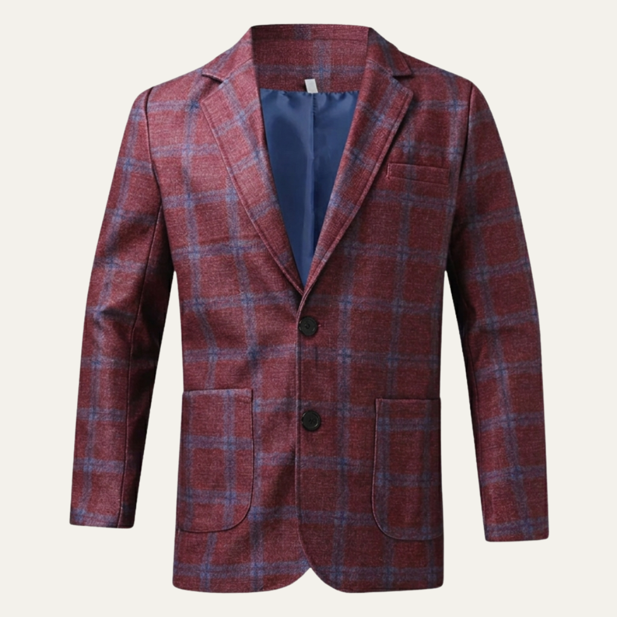 Alderley – Karierter taillierter Blazer