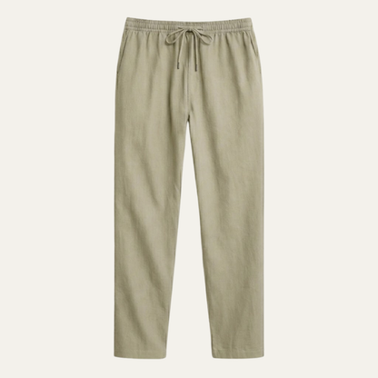 Marlow Linen Straight Leg Trousers