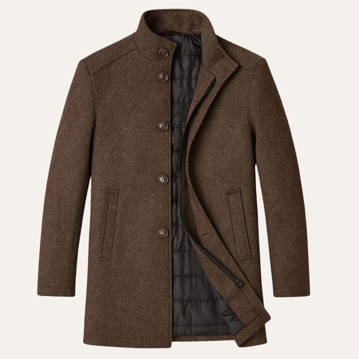 Burford – Cappotto in misto lana