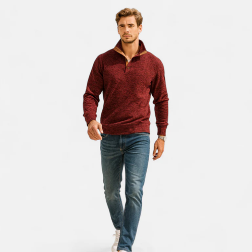Lindley – Pulover cu petice la coate