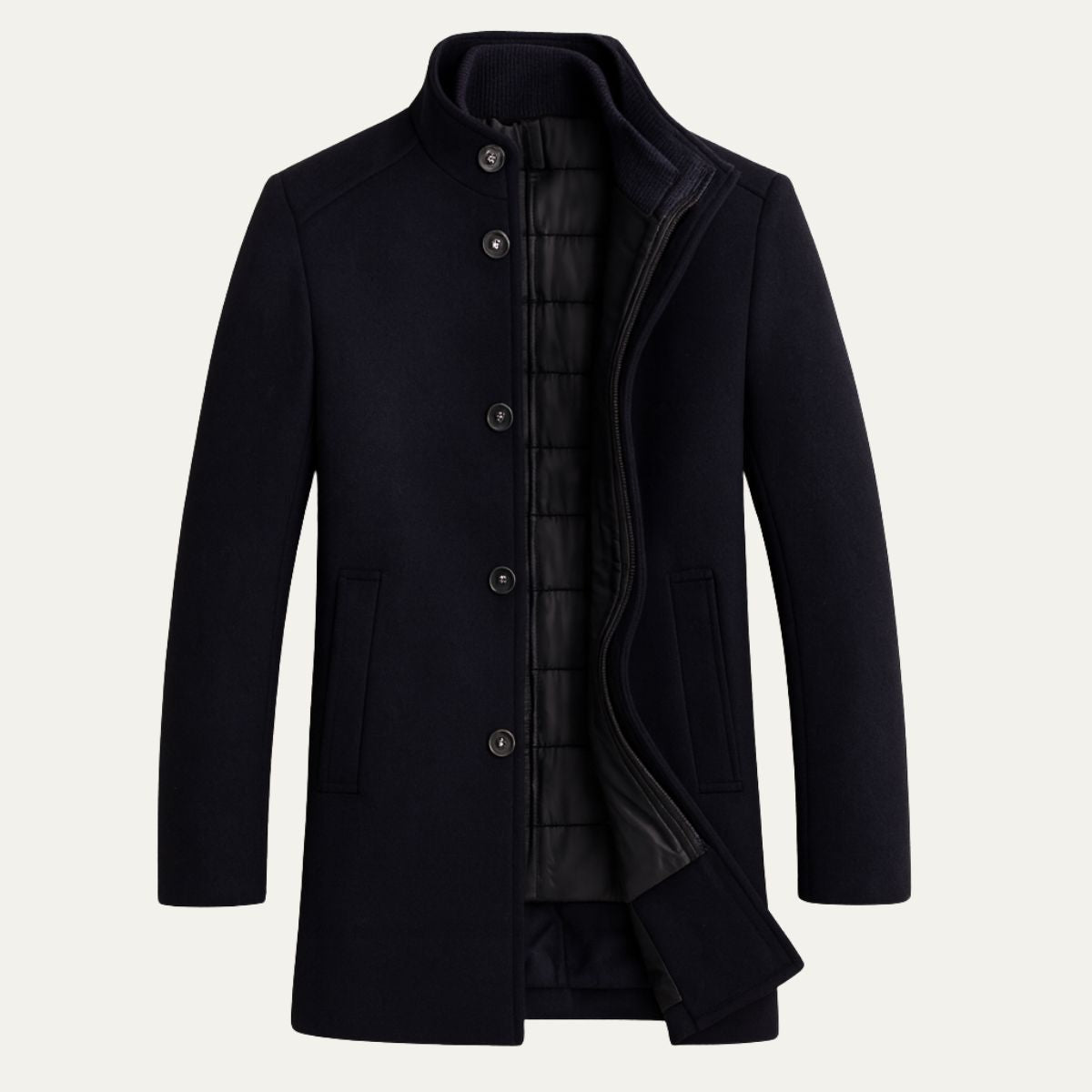 Burford – Cappotto in misto lana