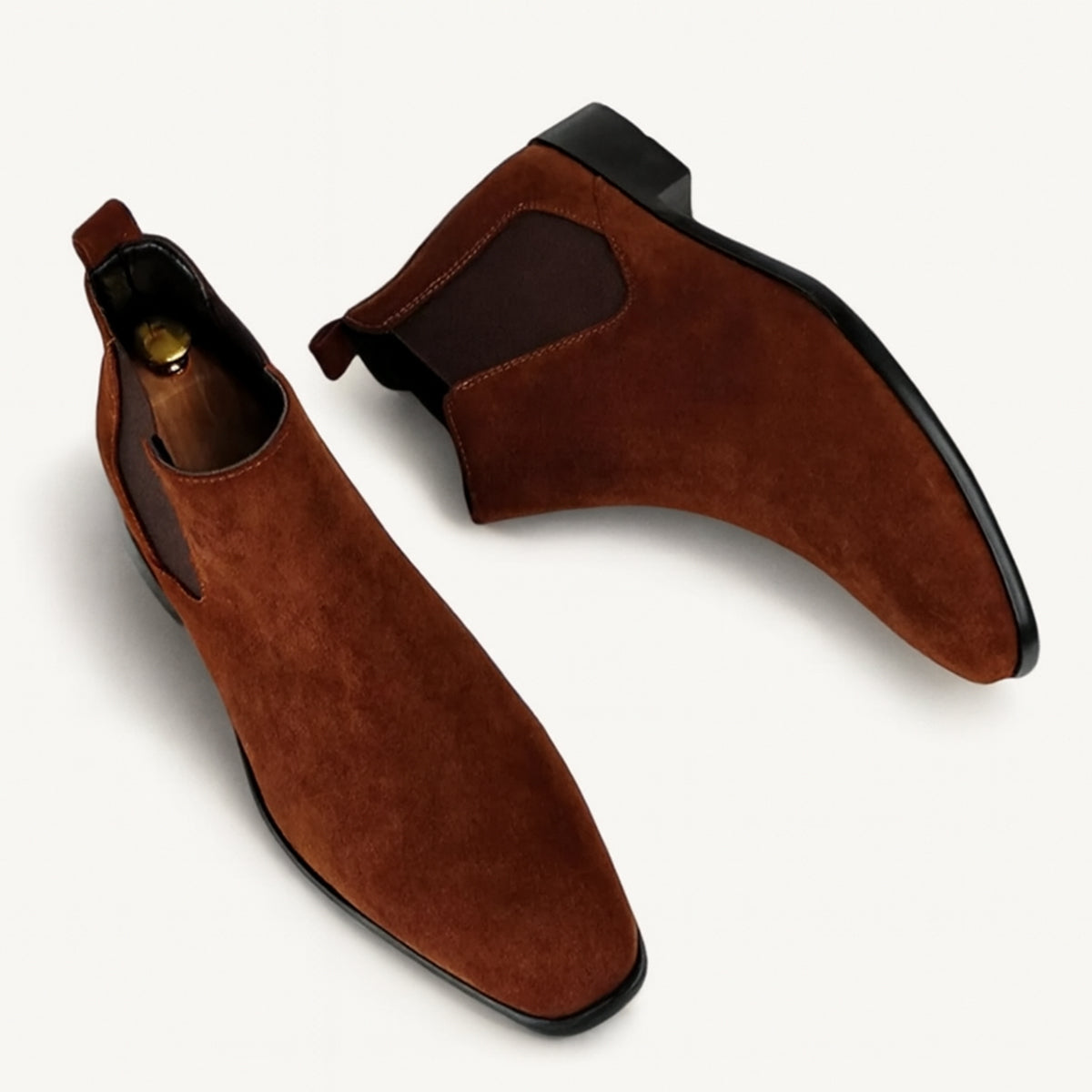 Thornbury – スエード調チェルシーブーツ