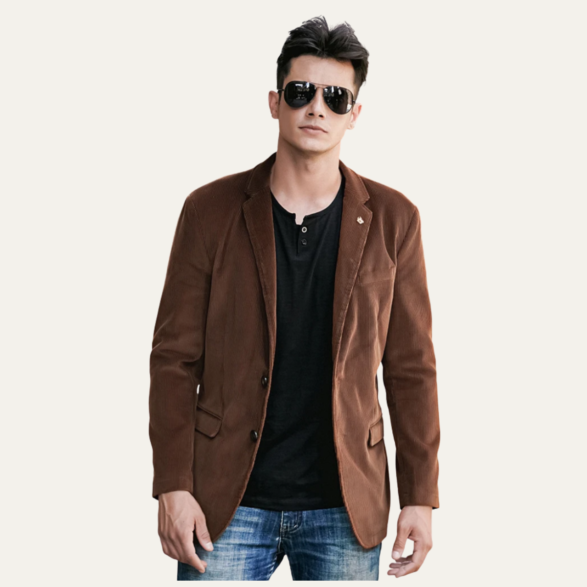 Ashworth – Blazer in velluto a coste
