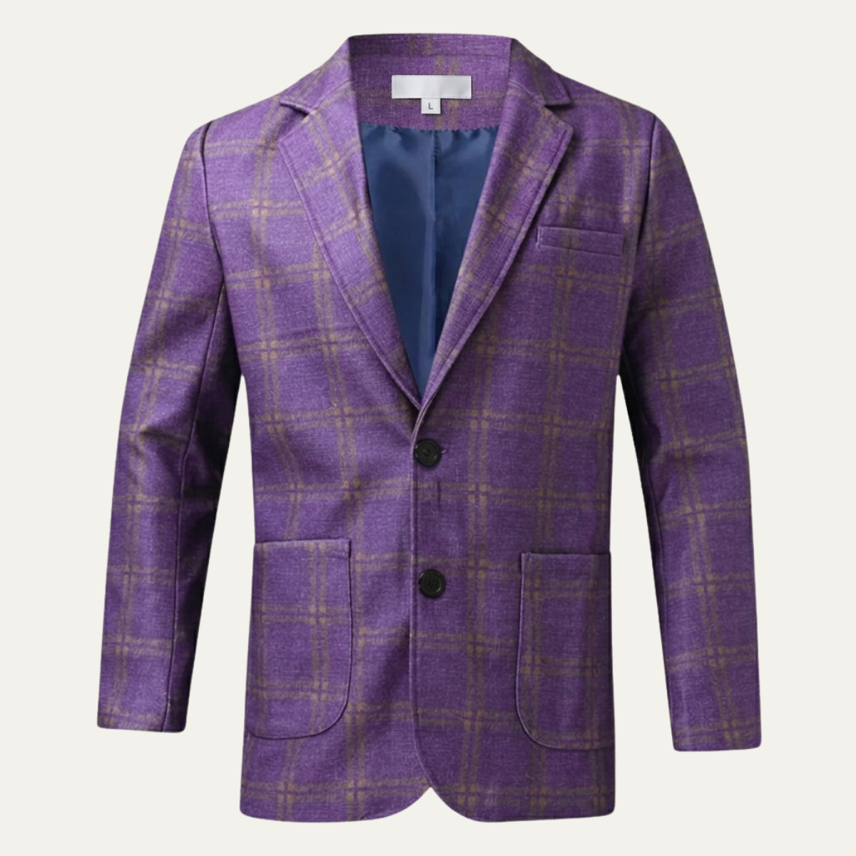 Alderley – Karierter taillierter Blazer