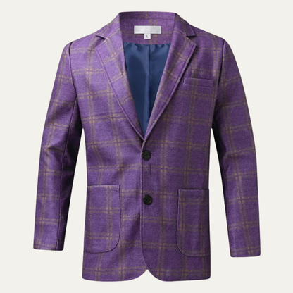 Alderley – Karierter taillierter Blazer