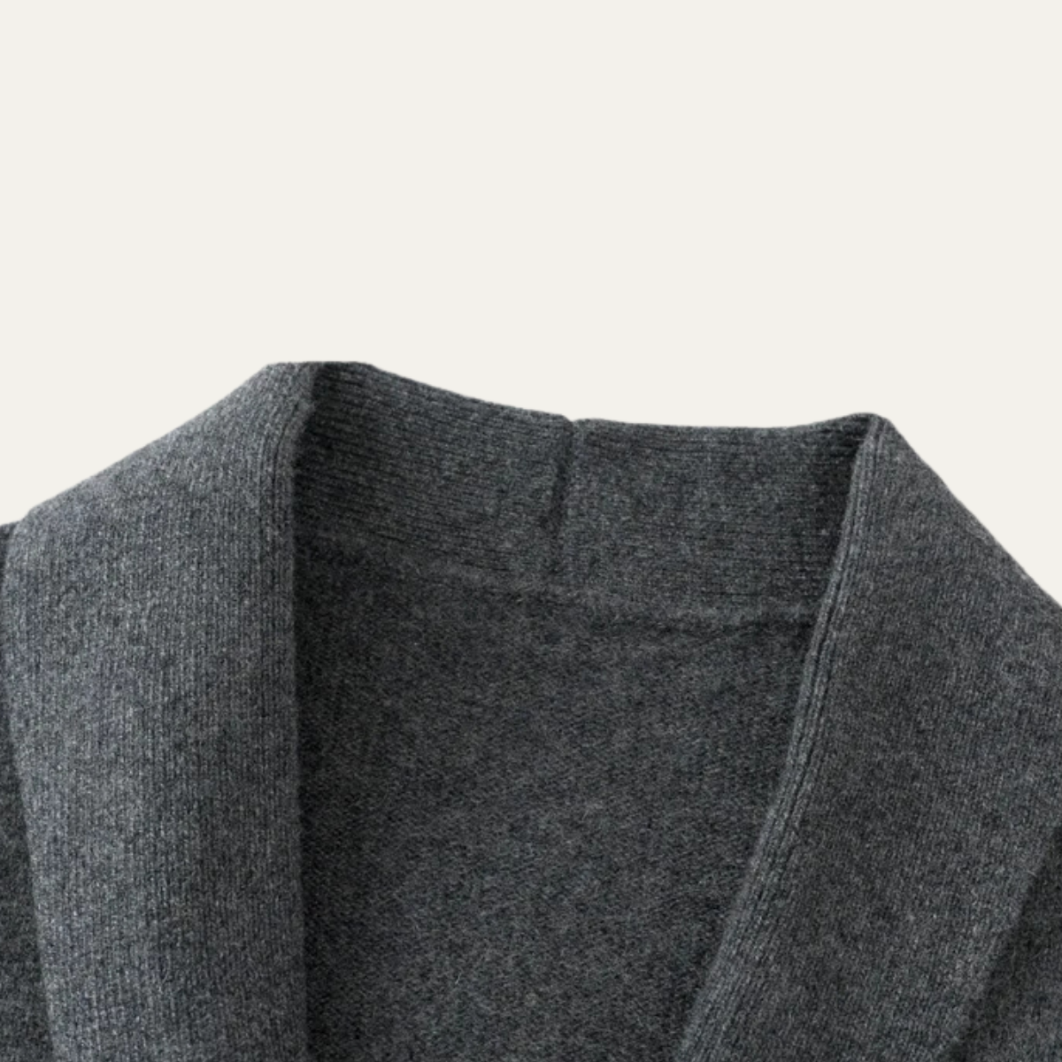 Merrick – Cardigan con collo sciallato