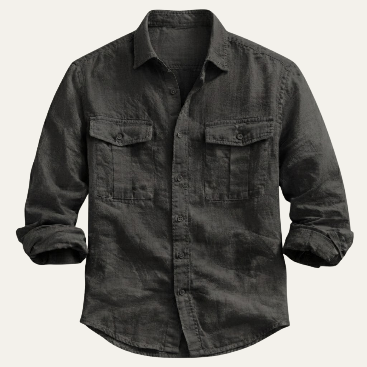 Brenmore White Linen Shirt