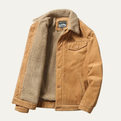 Farrow – Cordjacke mit Sherpa-Futter