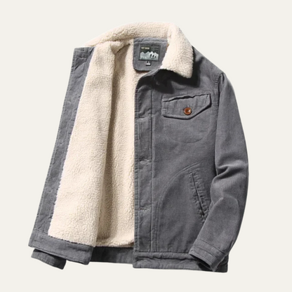 Farrow – Cordjacke mit Sherpa-Futter