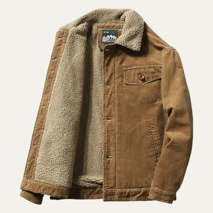 Farrow – Cordjacke mit Sherpa-Futter