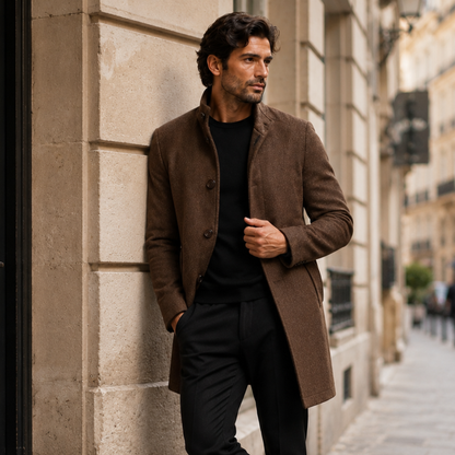 Burford – Cappotto in misto lana