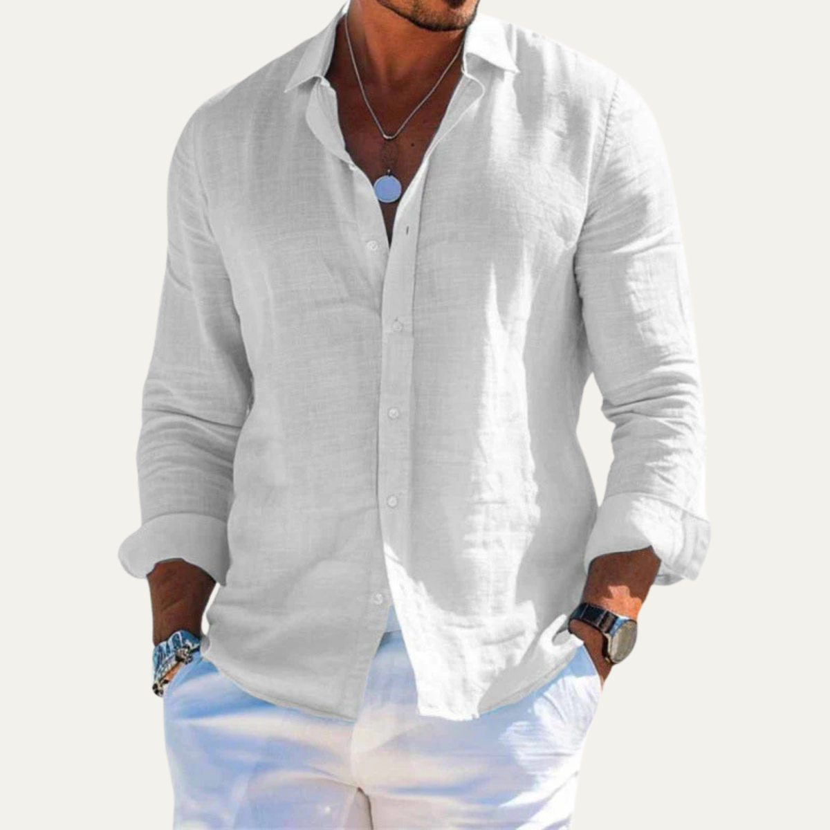 Calder Relaxed Linen Shirt