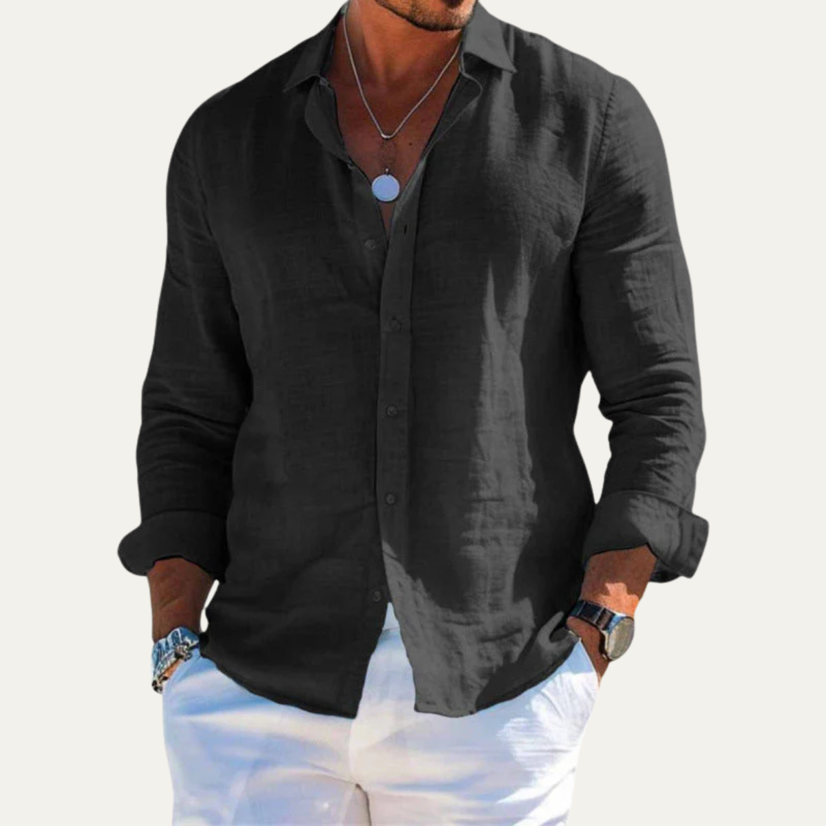 Calder Relaxed Linen Shirt