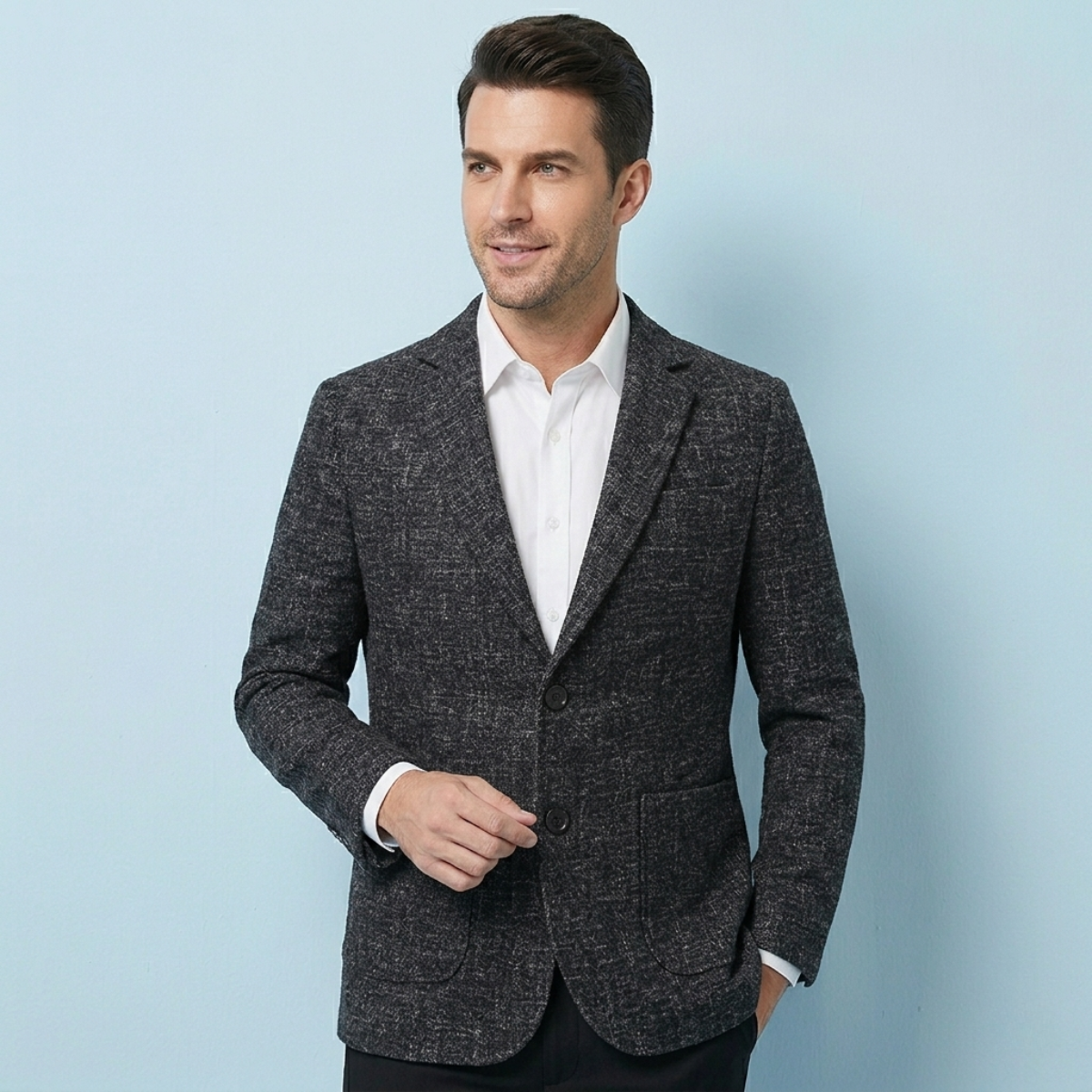 Alderley – Karierter taillierter Blazer