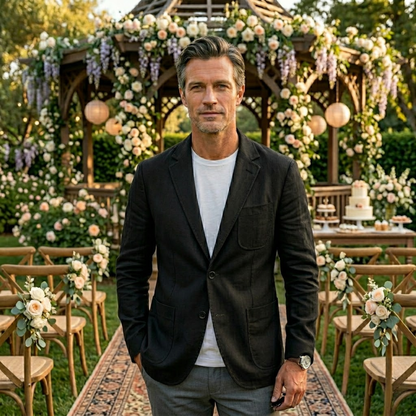 Whitfield Unlined Linen Blazer