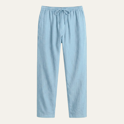 Marlow Linen Straight Leg Trousers
