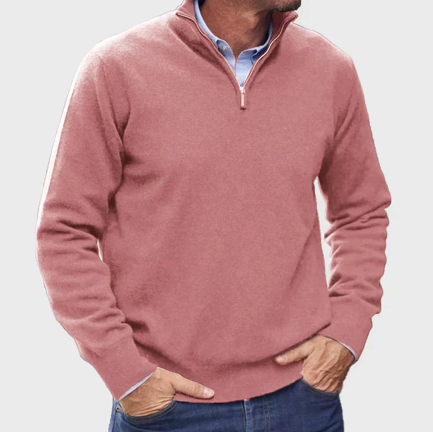 Penhale Zip-Neck Pullover