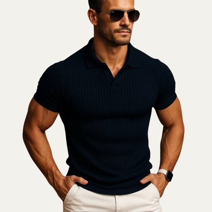 Fenwick Knit Short Sleeve Polo