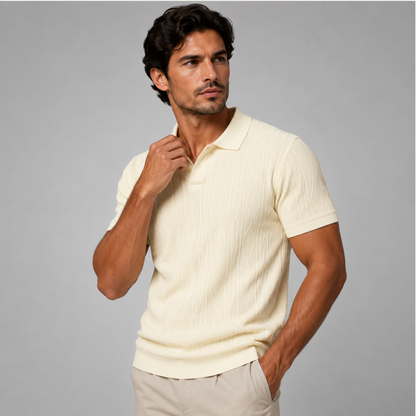 Corvin Textured Polo