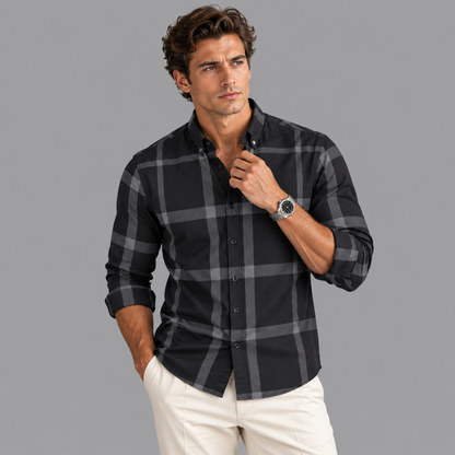 Cawdon Plaid Button-Down