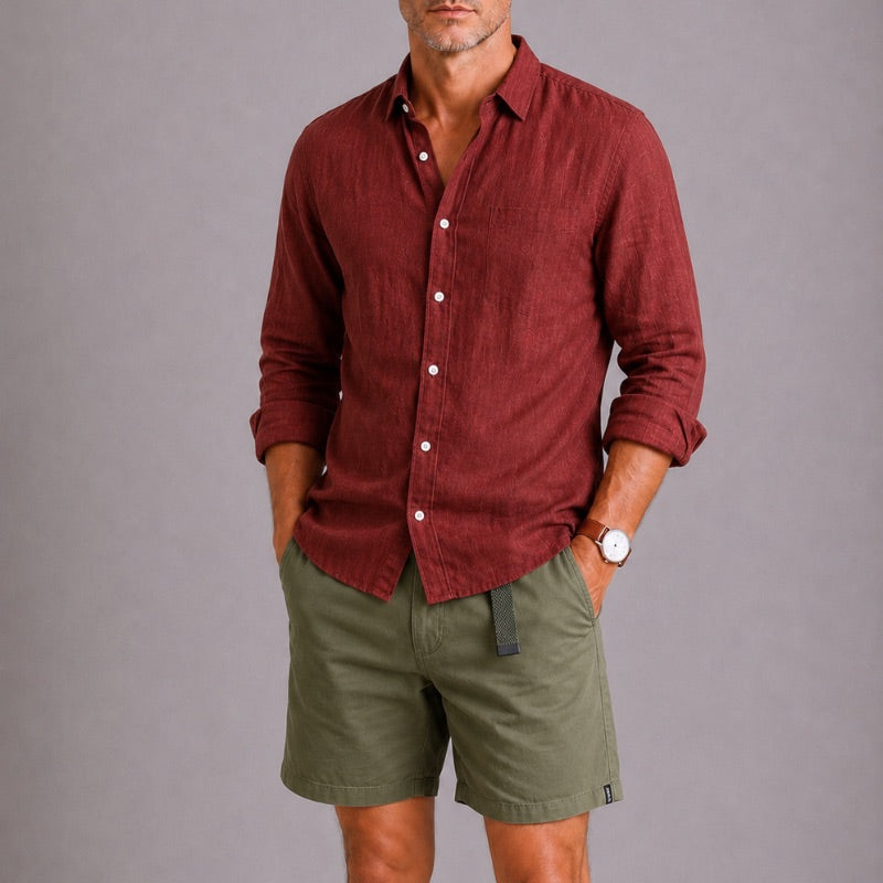 Marsden Cotton Twill Shorts