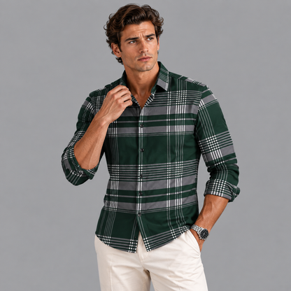 Cawdon Plaid Button-Down