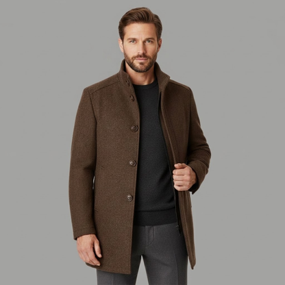 Burford – Cappotto in misto lana
