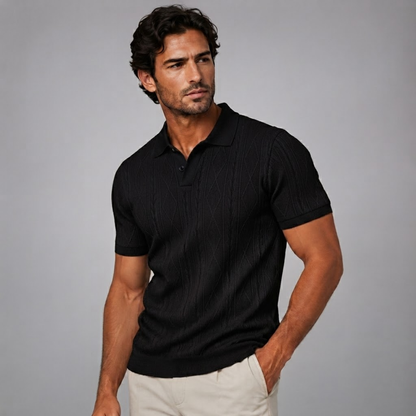 Corvin Textured Polo