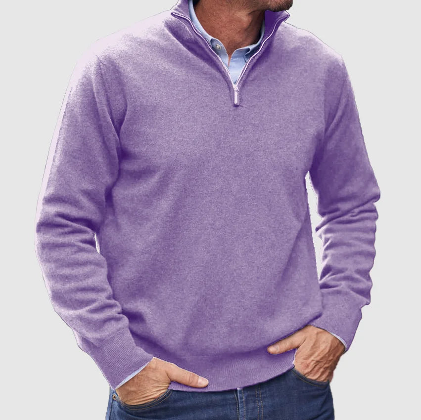Penhale Zip-Neck Pullover