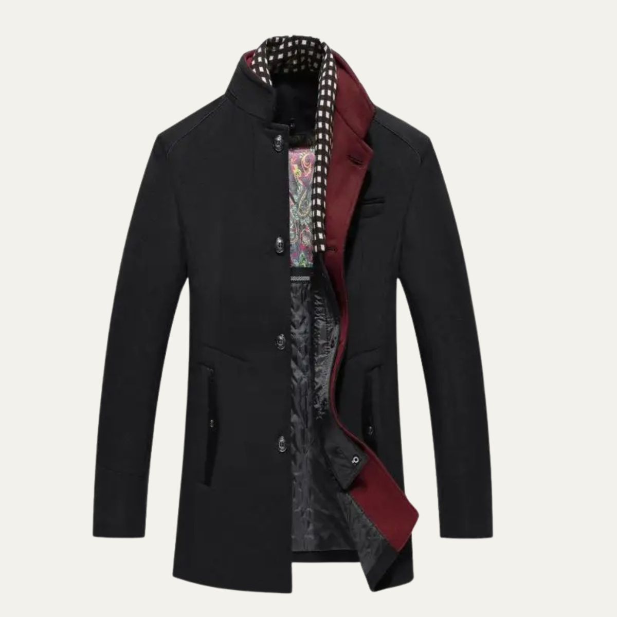 Yardley Wool Blend Trench Coat