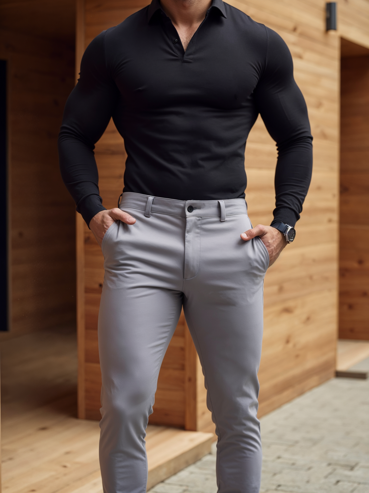 Talbot – Pantaloni slim elasticizzati