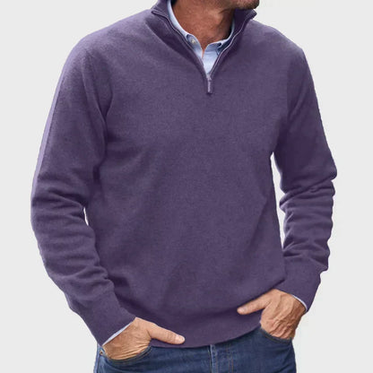 Penhale Zip-Neck Pullover
