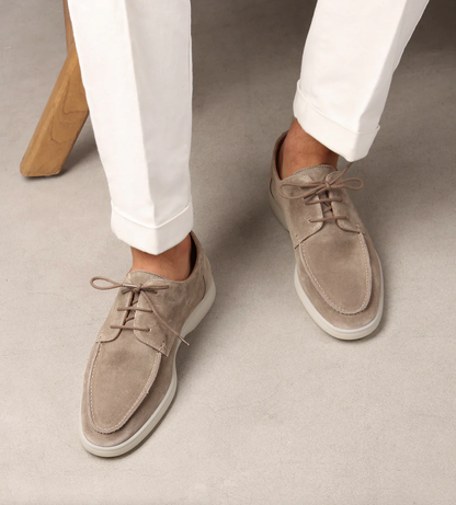 Hale Suede Penny Loafers